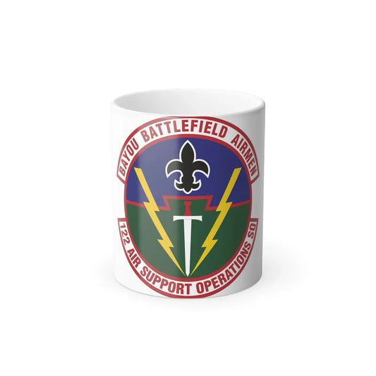 122d Air Support Operations Squadron (U.S. Air Force) Color Changing Coffee Mug 11oz - Go Mug Yourself