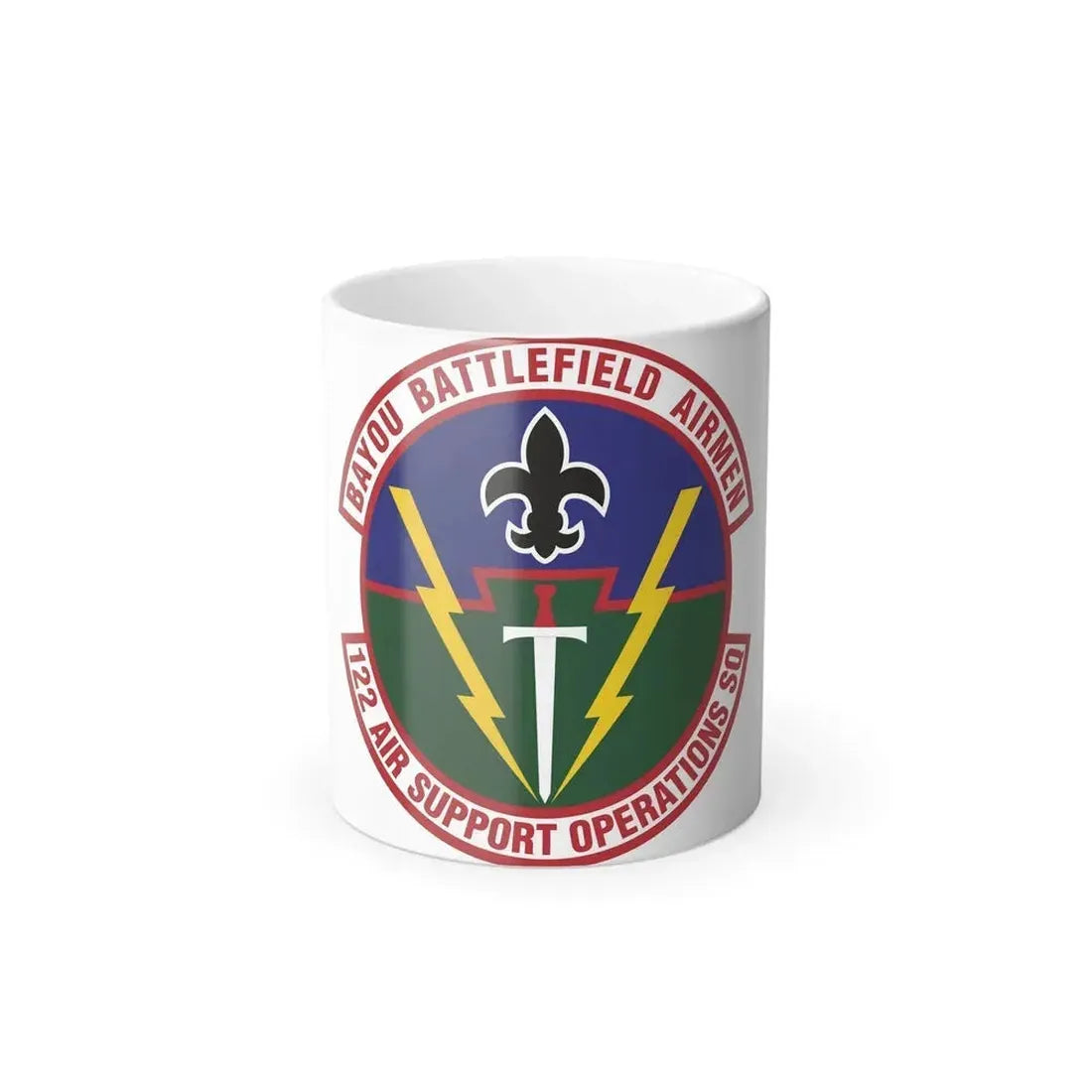 122d Air Support Operations Squadron (U.S. Air Force) Color Changing Coffee Mug 11oz - Go Mug Yourself