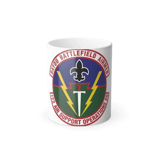 122d Air Support Operations Squadron (U.S. Air Force) Color Changing Coffee Mug 11oz - Go Mug Yourself