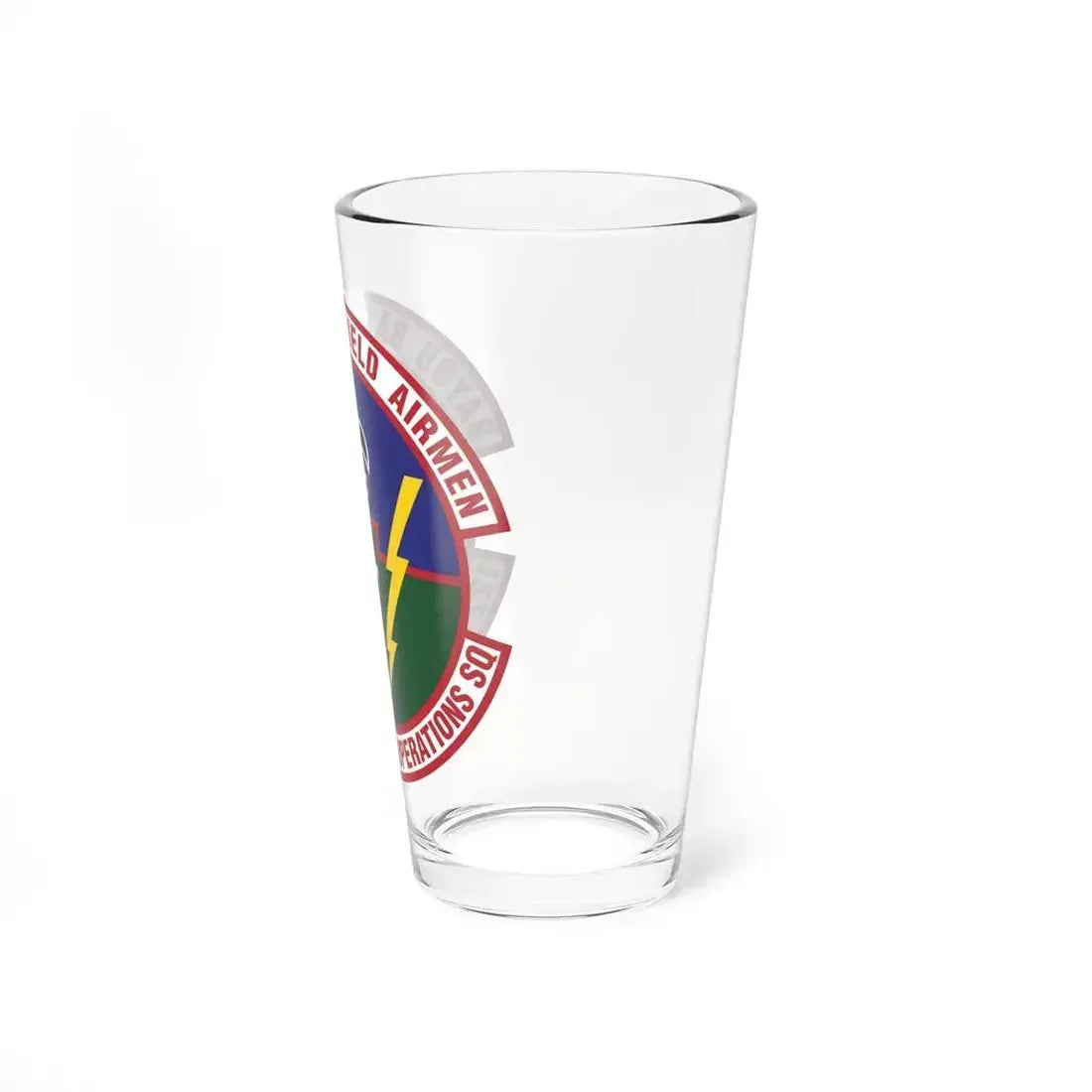 122d Air Support Operations Squadron (U.S. Air Force) Pint Glass 16oz - Go Mug Yourself