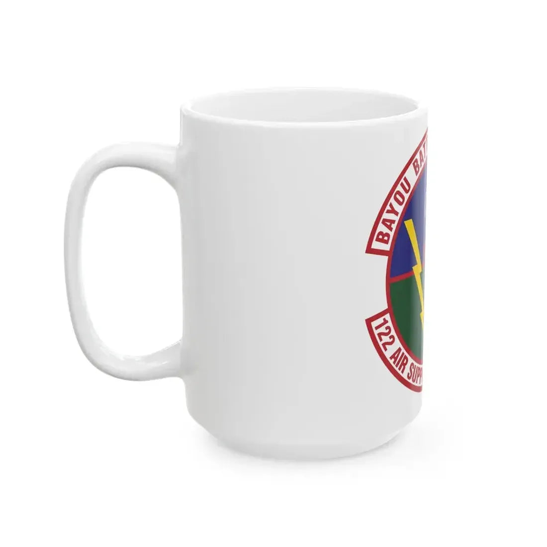122d Air Support Operations Squadron (U.S. Air Force) White Coffee Mug - Go Mug Yourself