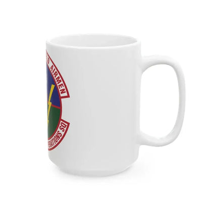 122d Air Support Operations Squadron (U.S. Air Force) White Coffee Mug - Go Mug Yourself
