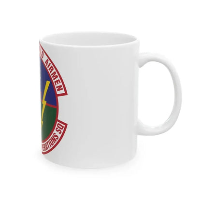 122d Air Support Operations Squadron (U.S. Air Force) White Coffee Mug - Go Mug Yourself
