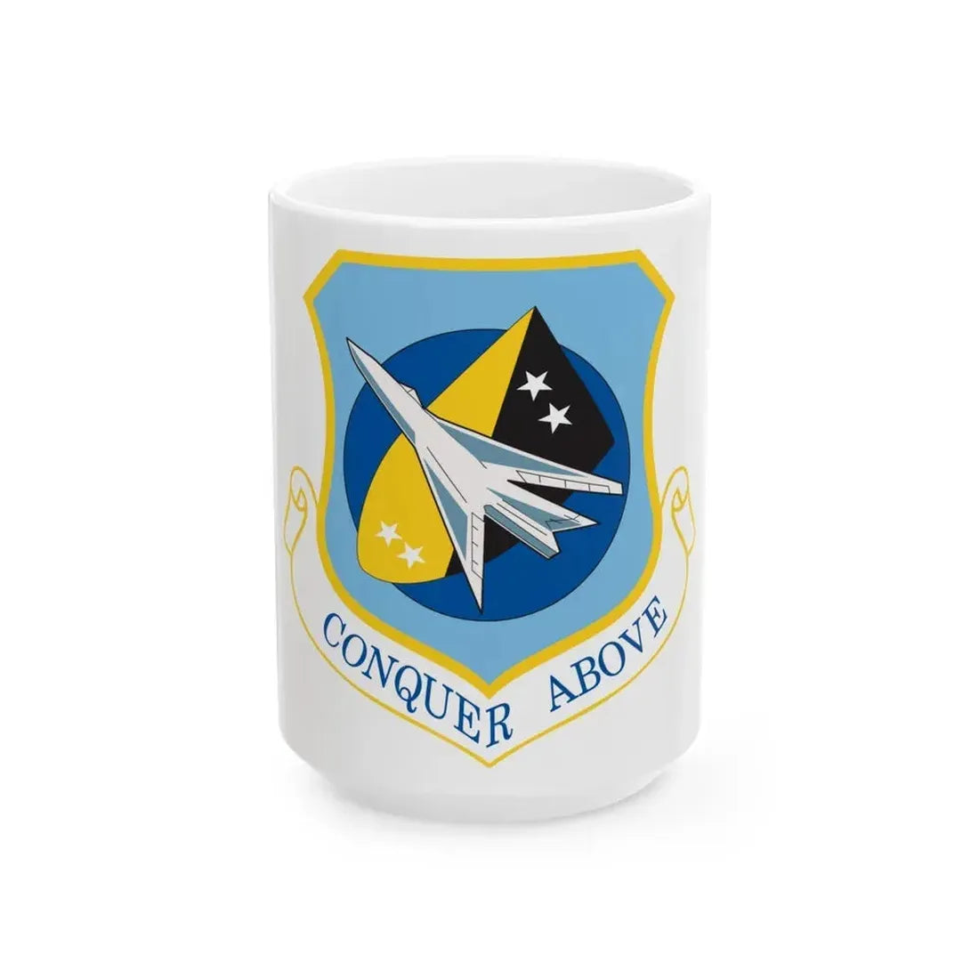 122d Fighter Wing (U.S. Air Force) White Coffee Mug 15oz - Go Mug Yourself