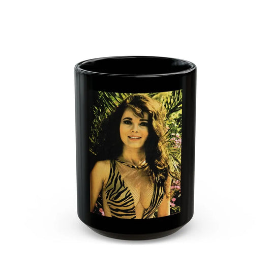 Gila Golan #121 (Vintage Female Icon) Black Coffee Mug-15oz-Go Mug Yourself