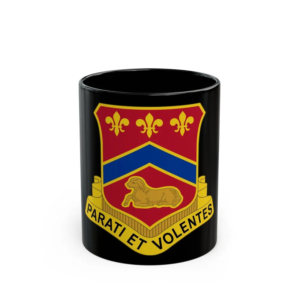 123 Engineer Battalion (U.S. Army) Black Coffee Mug-11oz-Go Mug Yourself