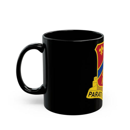 123 Engineer Battalion (U.S. Army) Black Coffee Mug-Go Mug Yourself