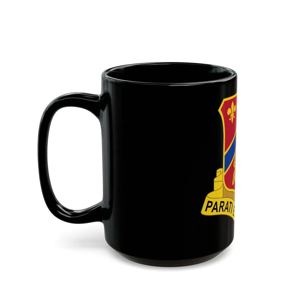 123 Engineer Battalion (U.S. Army) Black Coffee Mug-Go Mug Yourself