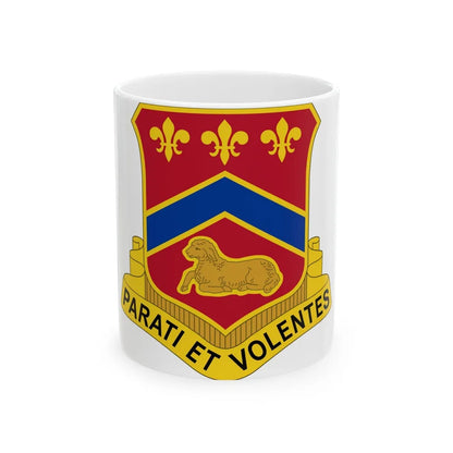 123 Engineer Battalion (U.S. Army) White Coffee Mug-11oz-Go Mug Yourself