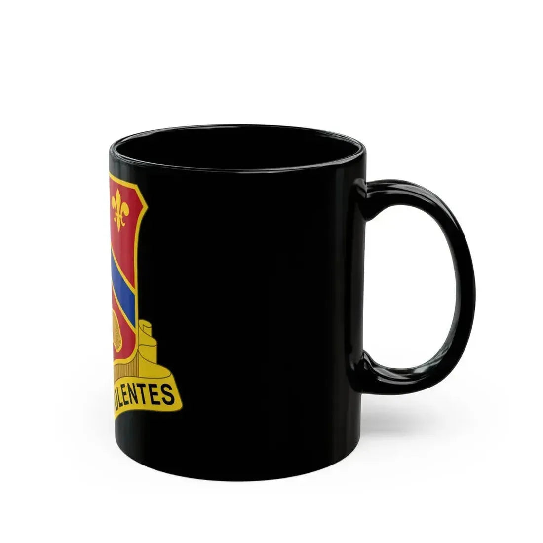 123 Engineer Battalion (U.S. Army) Black Coffee Mug - Go Mug Yourself