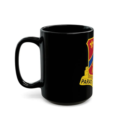 123 Engineer Battalion (U.S. Army) Black Coffee Mug - Go Mug Yourself
