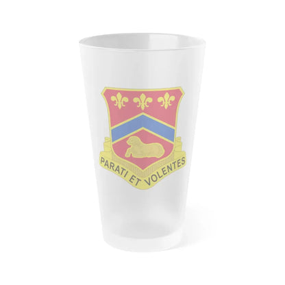 123 Engineer Battalion (U.S. Army) Frosted Pint Glass 16oz Default Title - Go Mug Yourself