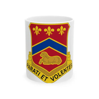 123 Engineer Battalion (U.S. Army) White Coffee Mug 11oz - Go Mug Yourself