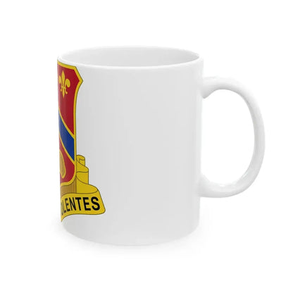 123 Engineer Battalion (U.S. Army) White Coffee Mug - Go Mug Yourself