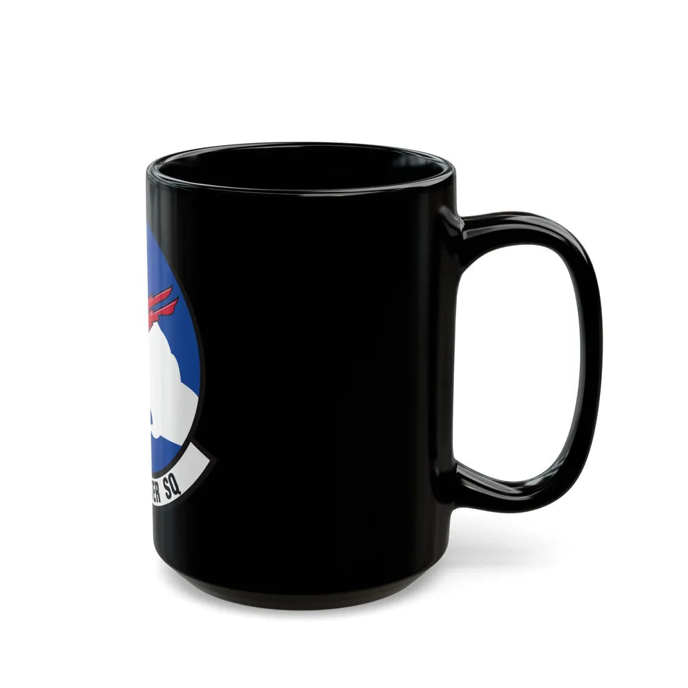 123 Fighter Squadron (U.S. Air Force) Black Coffee Mug-Go Mug Yourself