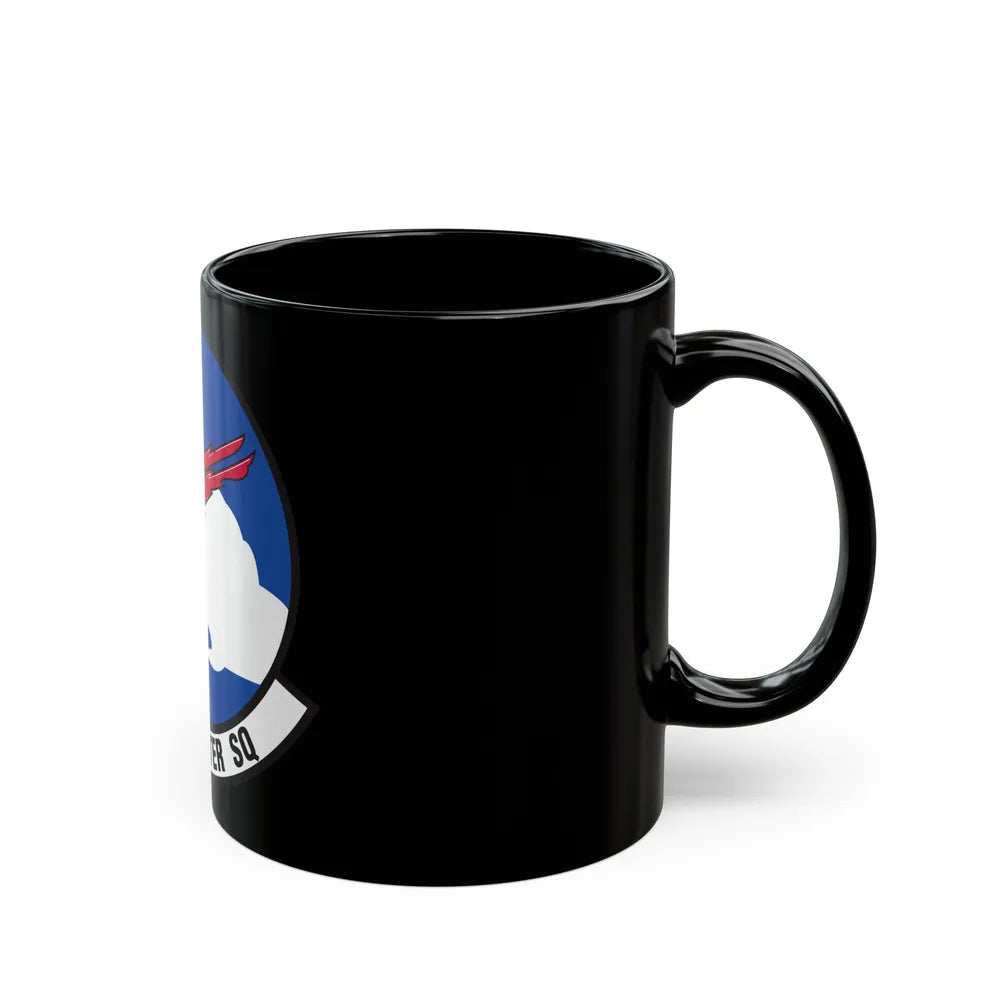 123 Fighter Squadron (U.S. Air Force) Black Coffee Mug-Go Mug Yourself