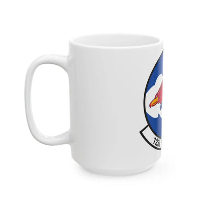 123 Fighter Squadron (U.S. Air Force) White Coffee Mug-Go Mug Yourself