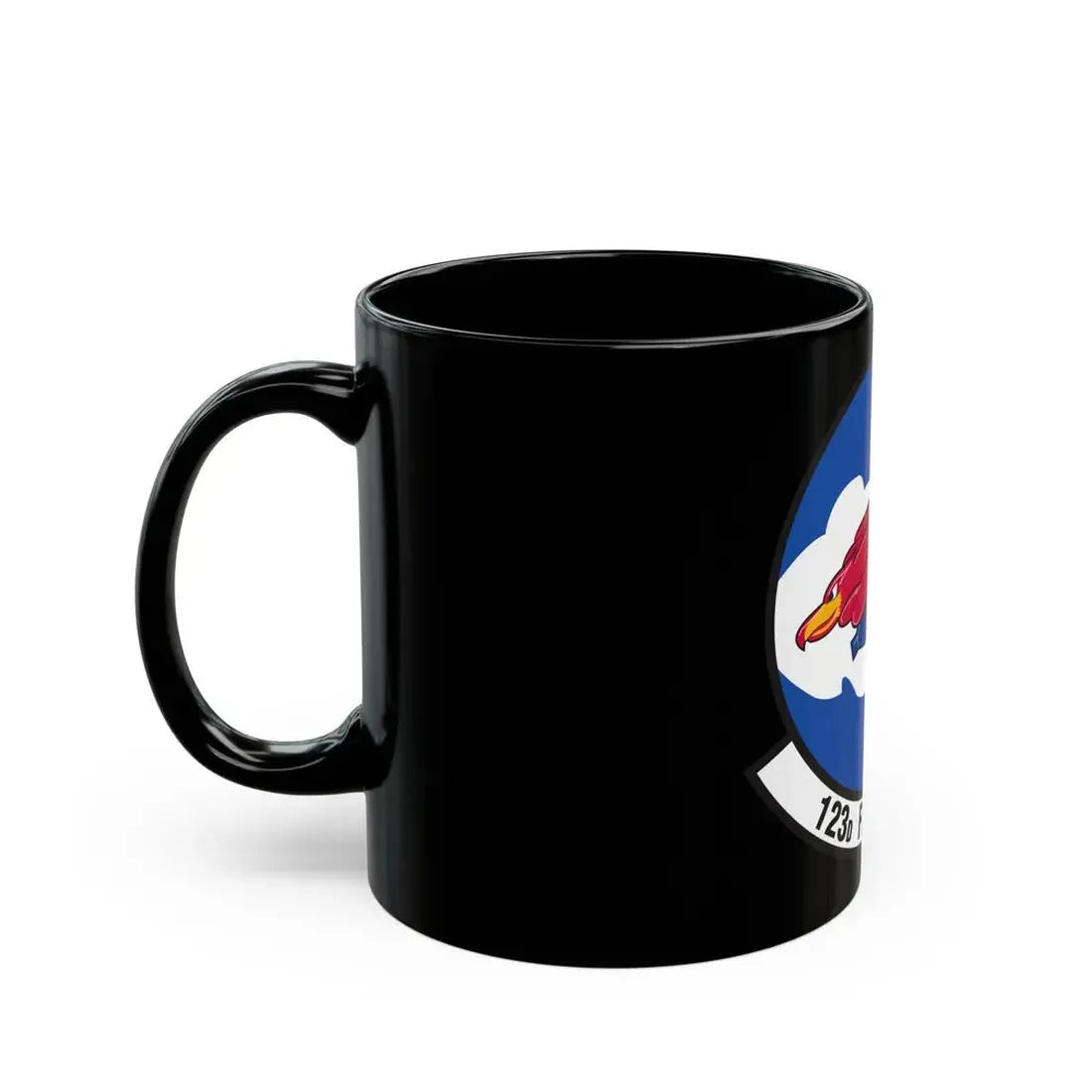 123 Fighter Squadron (U.S. Air Force) Black Coffee Mug - Go Mug Yourself