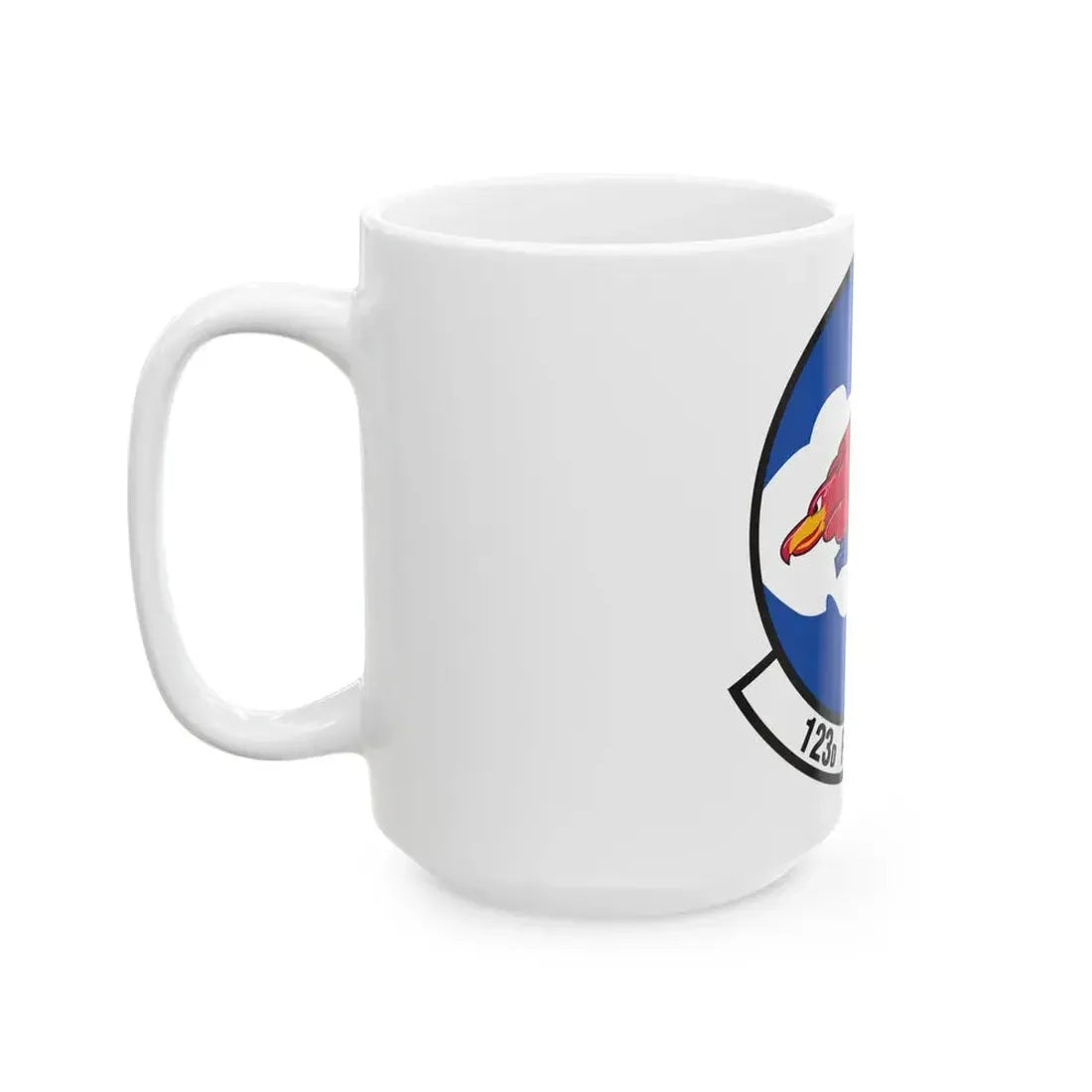 123 Fighter Squadron (U.S. Air Force) White Coffee Mug - Go Mug Yourself
