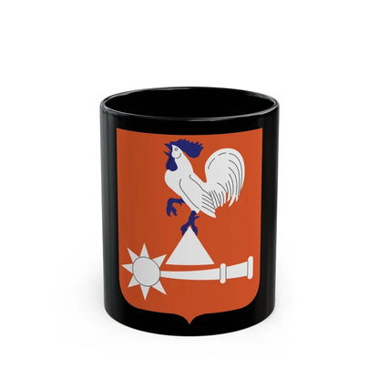 123 Signal Battalion 2 (U.S. Army) Black Coffee Mug-11oz-Go Mug Yourself