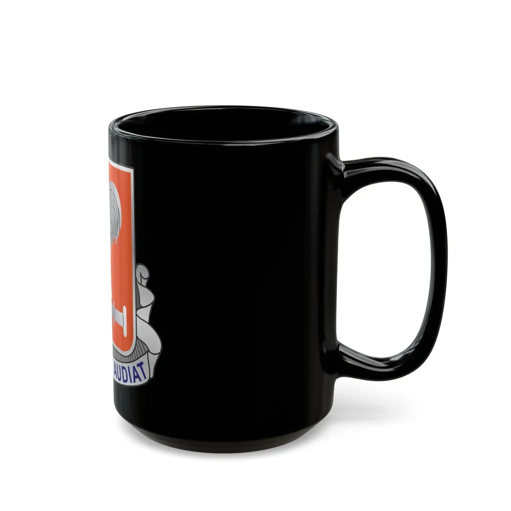 123 Signal Battalion (U.S. Army) Black Coffee Mug-Go Mug Yourself