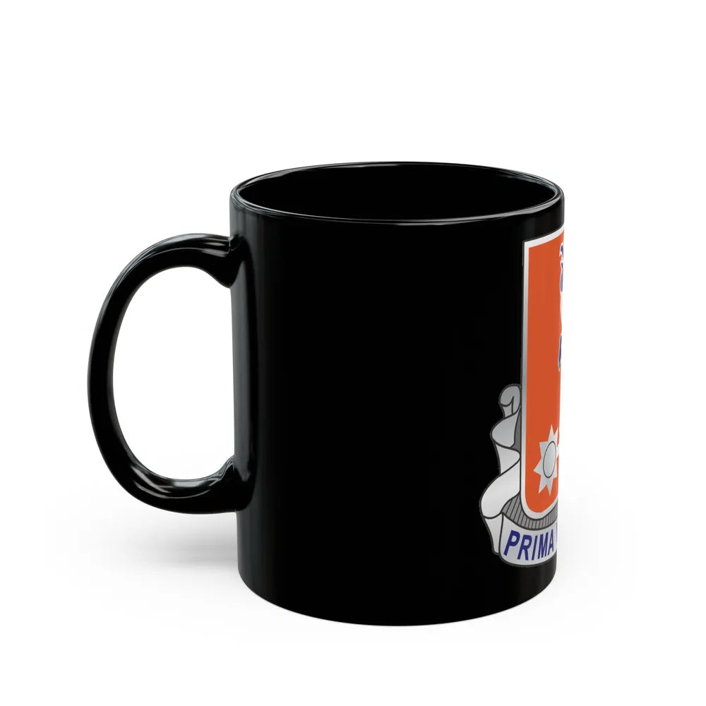 123 Signal Battalion (U.S. Army) Black Coffee Mug-Go Mug Yourself