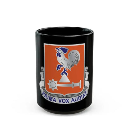 123 Signal Battalion (U.S. Army) Black Coffee Mug 15oz - Go Mug Yourself