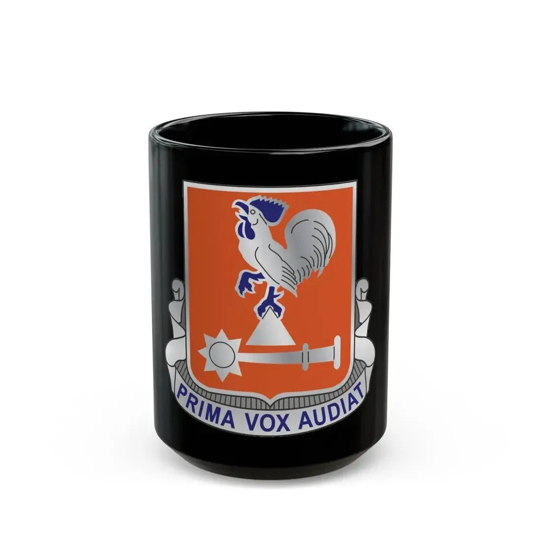 123 Signal Battalion (U.S. Army) Black Coffee Mug 15oz - Go Mug Yourself