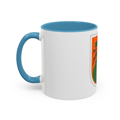 5th Signal Command (U.S. Army) Accent Coffee Mug