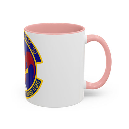 608th Combat Plans Squadron (U.S. Air Force) Accent Coffee Mug