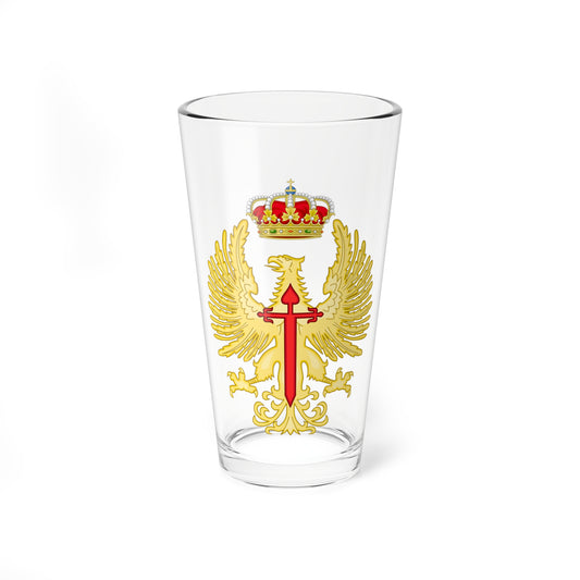 Emblem of the Spanish Army (Spain) (Coat of Arms) Pint Glass 16oz