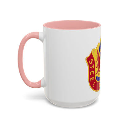143rd Field Artillery Group (U.S. Army) Accent Coffee Mug