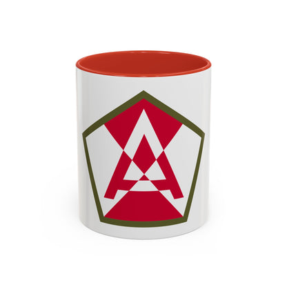 Fifteenth United States (U.S. Army) Accent Coffee Mug