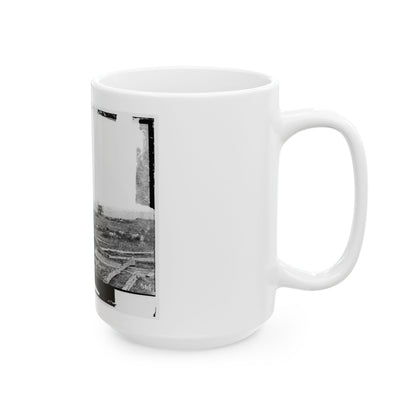 Antietam, Maryland. View Where Sumner's Corps Charged (U.S. Civil War) White Coffee Mug