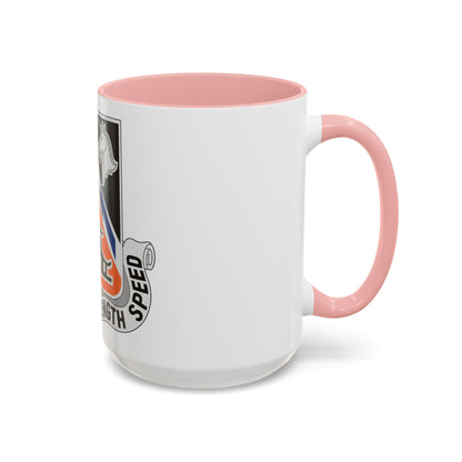 43 Signal Battalion (U.S. Army) Accent Coffee Mug