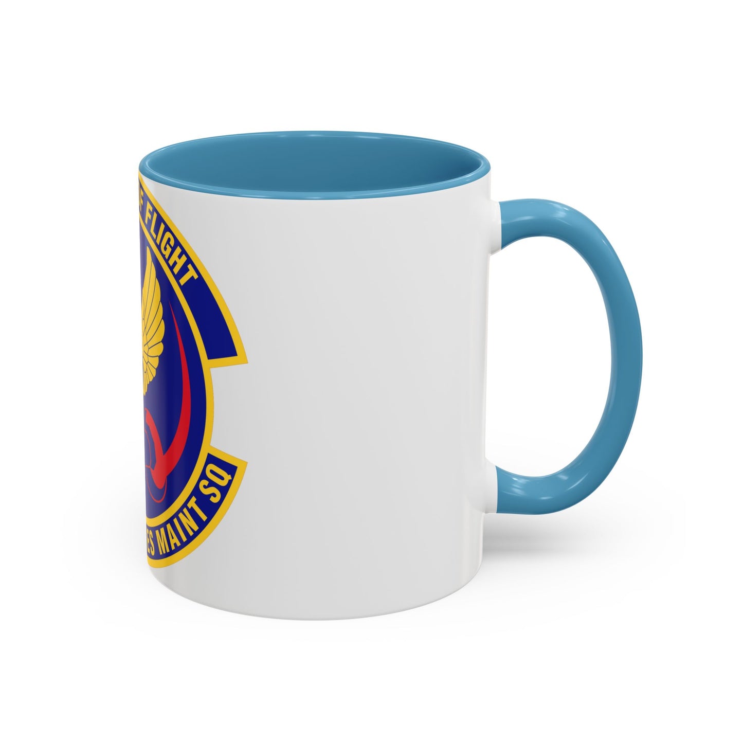 572d Commodities Maintenance Squadron (U.S. Air Force) Accent Coffee Mug