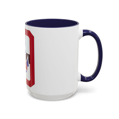 307 Medical Brigade (U.S. Army) Accent Coffee Mug
