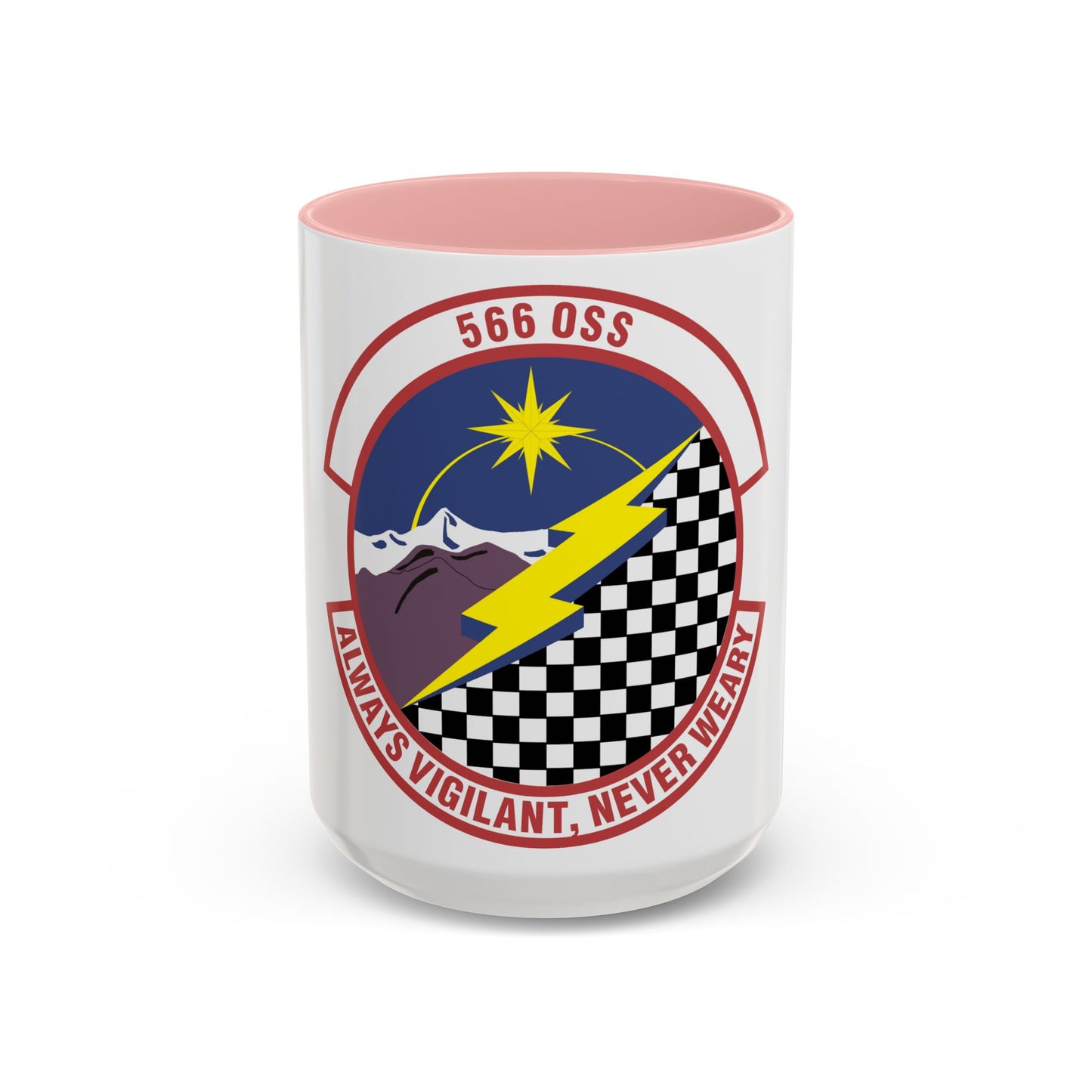 566th Operations Support Squadron (U.S. Air Force) Accent Coffee Mug