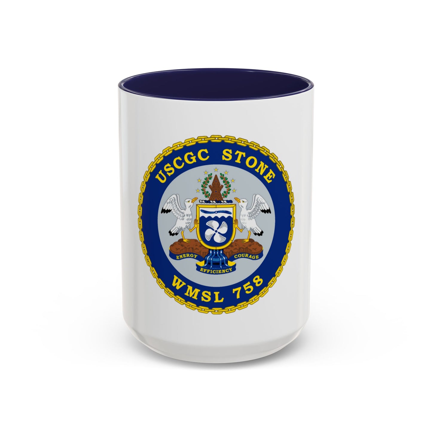 USCGC STONE WMSL 758 (U.S. Coast Guard) Accent Coffee Mug