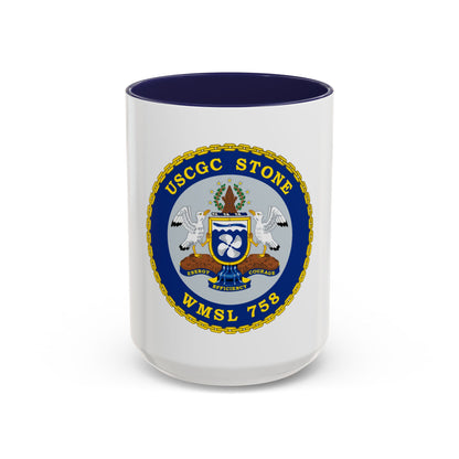 USCGC STONE WMSL 758 (U.S. Coast Guard) Accent Coffee Mug