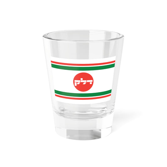 Flag of Delek Old (Israel) Shot Glass 1.5oz