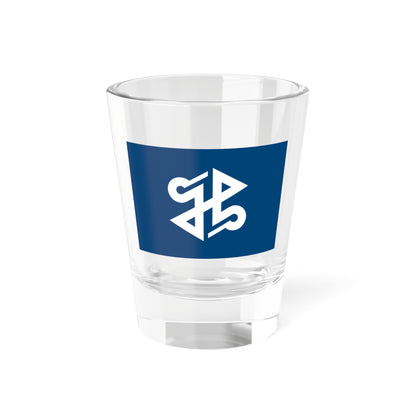 Flag of Shinjuku Tokyo Japan - Shot Glass 1.5oz