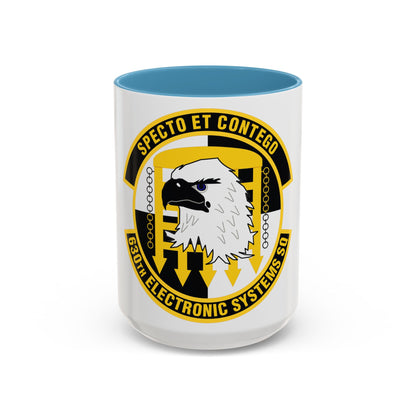 630th Electronic Systems Squadron (U.S. Air Force) Accent Coffee Mug