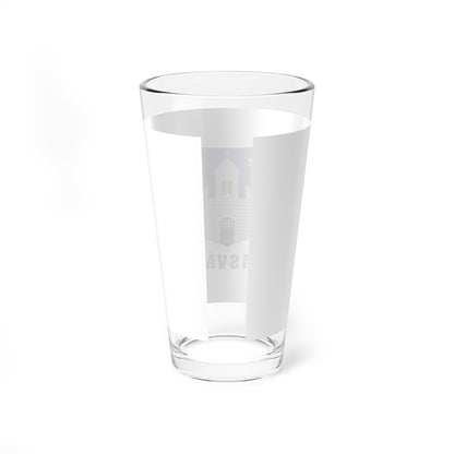 Flag of Vasvar (Hungary) Pint Glass 16oz