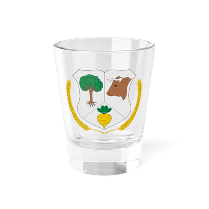 Escudo de Paillaco (Chile) (Coat of Arms) Shot Glass 1.5oz