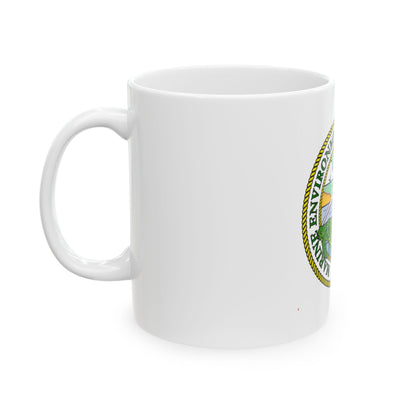 USCG Marine Environmental Resp Policy (U.S. Coast Guard) White Coffee Mug