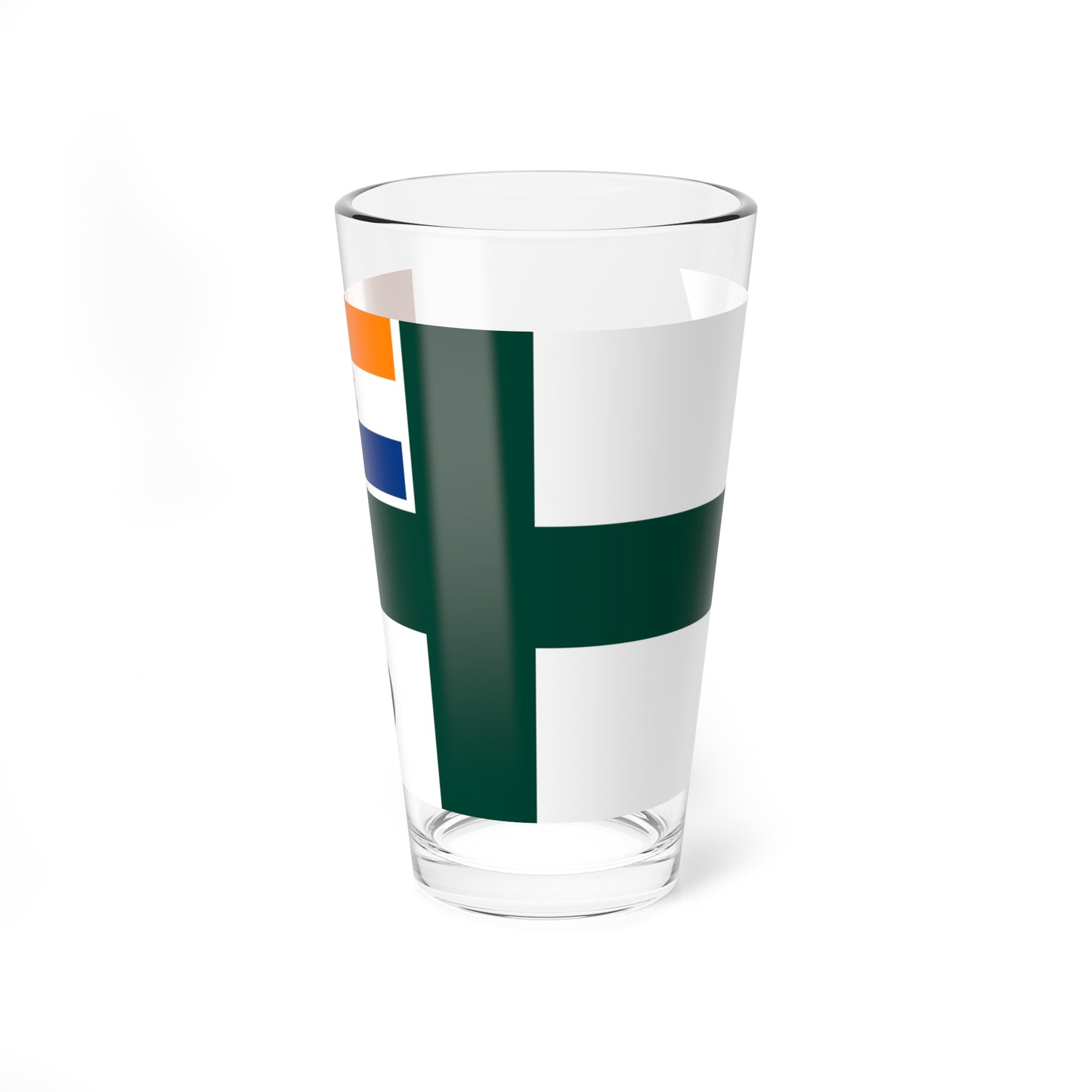 Rank flag of the South African Navy - Vice Admiral 1959-1972 (South Africa) Pint Glass 16oz