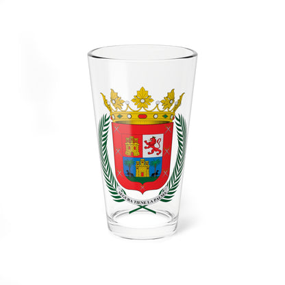 Escudo de Las Palmas de Gran Canaria (Spain) (Coat of Arms) Pint Glass 16oz