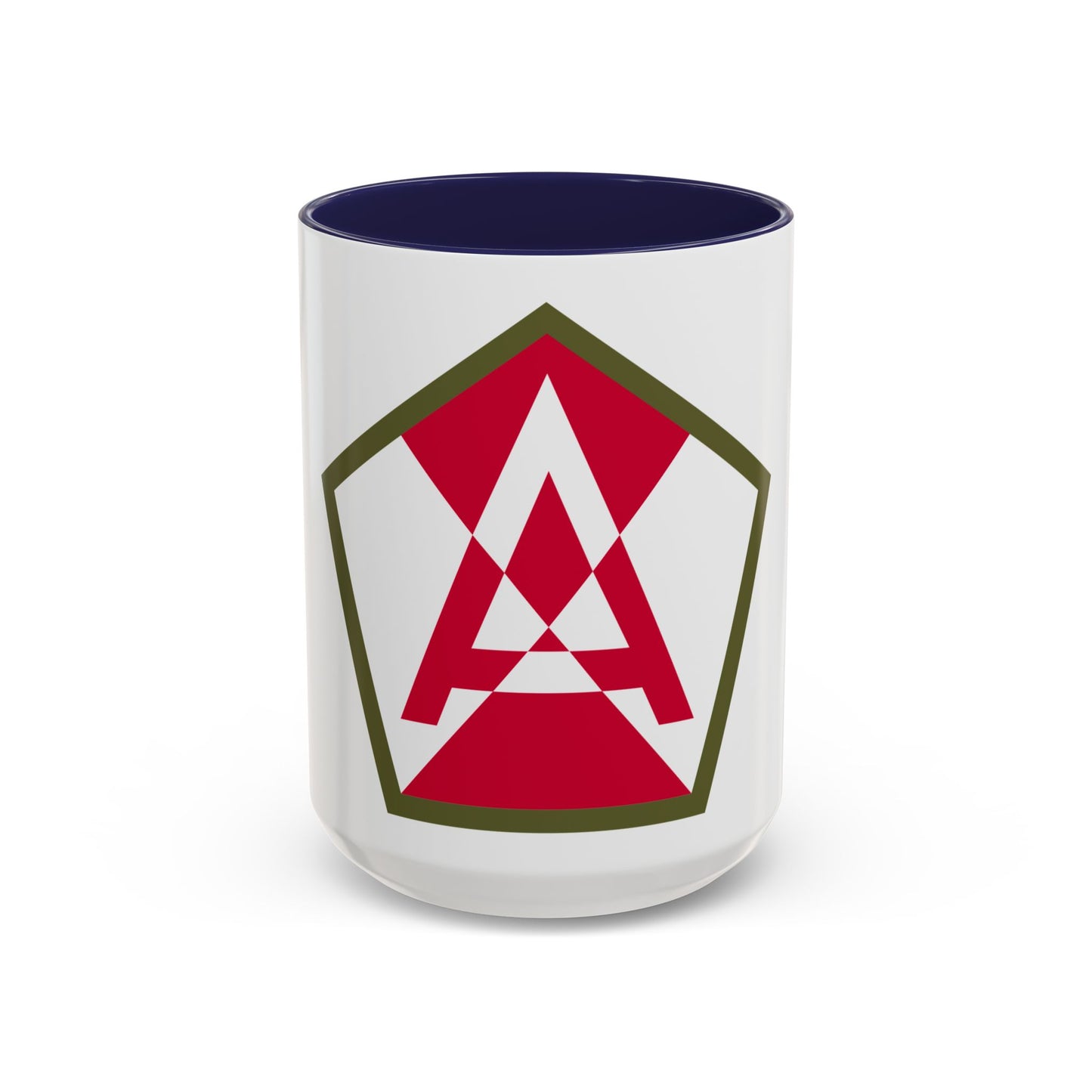 Fifteenth United States (U.S. Army) Accent Coffee Mug