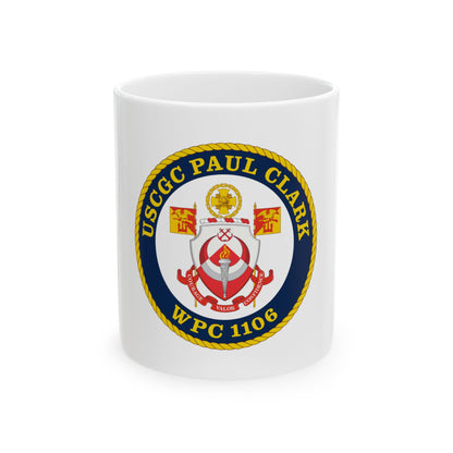 USCGC Paul Clark WPC 1106 (U.S. Coast Guard) White Coffee Mug